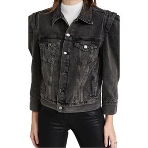 Frame Rosette Denim puff  Jacket